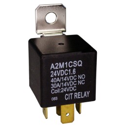 10 pcs : A2M1CSQ24VDC1.6R - RELAY AUTOMOTIVE SPDT 40A 24V