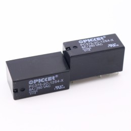 10 pcs : PC375-2C-12S4-X - RELAY GEN PURPOSE DPDT 16A 12V
