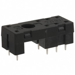 10 pcs : 27E937 - RELAY SOCKET 8 POS THROUGH HOLE