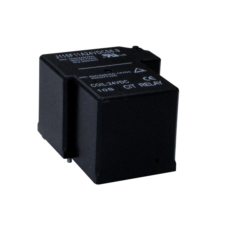 10 pcs : J115F11A24VDCS6.9 - RELAY GEN PURPOSE SPST 40A 24V