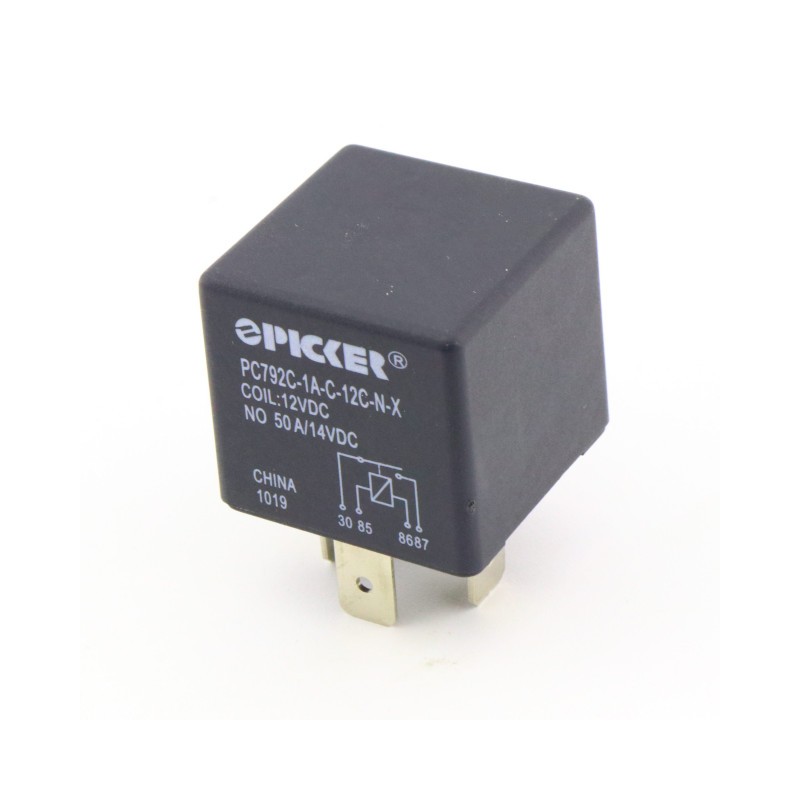 10 pcs : PC792C-1A-C-12C-N-X - RELAY AUTOMOTIVE SPST 50A 12V