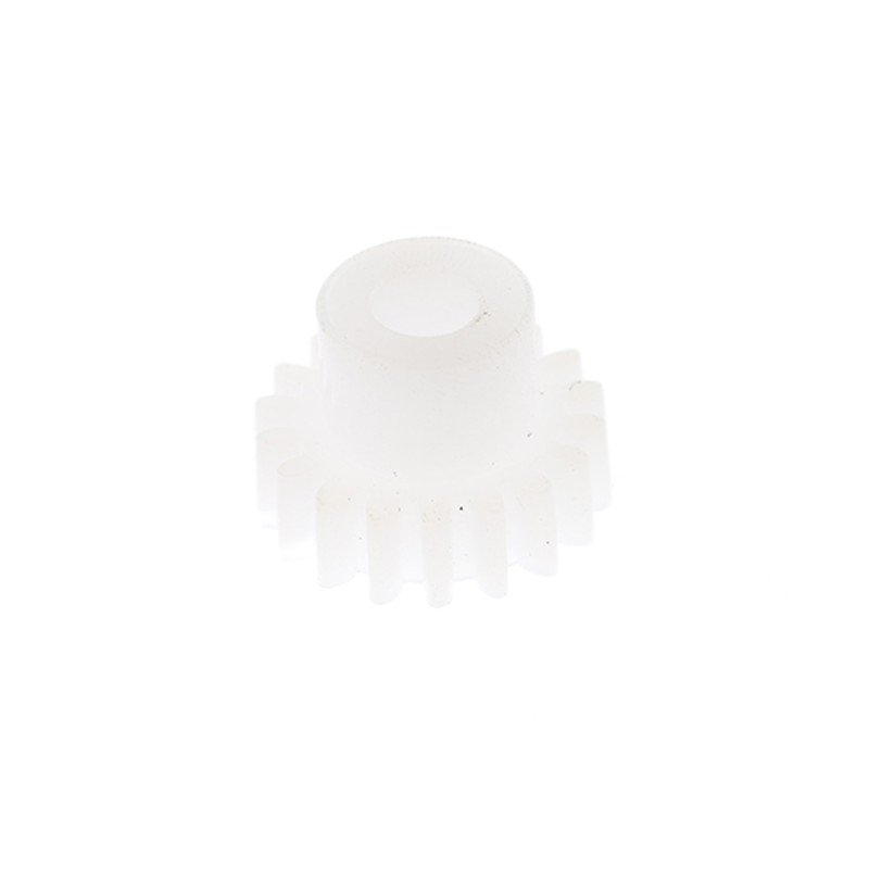 1 pcs - RS PRO POM 18 Teeth Spur Gear, 0.5 Module, 3mm Bore Diam, 9mm Pitch Diam, 6mm Hub Diam