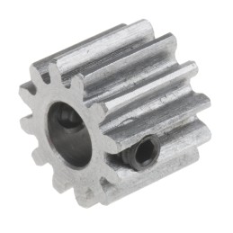 1 pcs - RS PRO Steel 12 Teeth Spur Gear, 1 Module, 6mm Bore Diam, 12mm Pitch Diam, 14mm Hub Diam