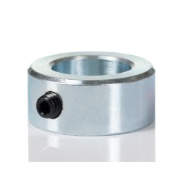 1 pcs - RS PRO Shaft Collar One Piece Set Screw, Bore 20mm, OD 32mm, W 14mm, Steel