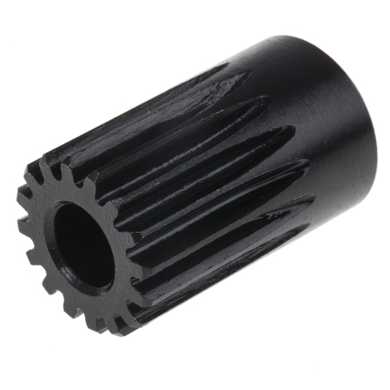 1 pcs - RS PRO Steel 16 Teeth Spur Gear, 1 Module, 8mm Bore Diam, 16mm Pitch Diam, 18mm Hub Diam