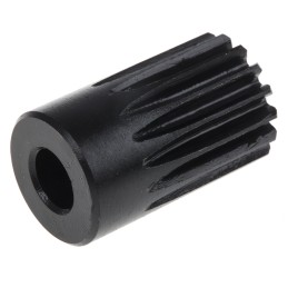 1 pcs - RS PRO Steel 16 Teeth Spur Gear, 1 Module, 8mm Bore Diam, 16mm Pitch Diam, 18mm Hub Diam