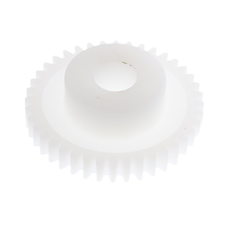 1 pcs - RS PRO POM 40 Teeth Spur Gear, 0.5 Module, 5mm Bore Diam, 20mm Pitch Diam, 12mm Hub Diam