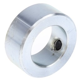 1 pcs - RS PRO Shaft Collar One Piece Set Screw, Bore 25mm, OD 40mm, W 16mm, Steel