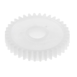 1 pcs - RS PRO POM 36 Teeth Spur Gear, 0.5 Module, 5mm Bore Diam, 18mm Pitch Diam, 10mm Hub Diam