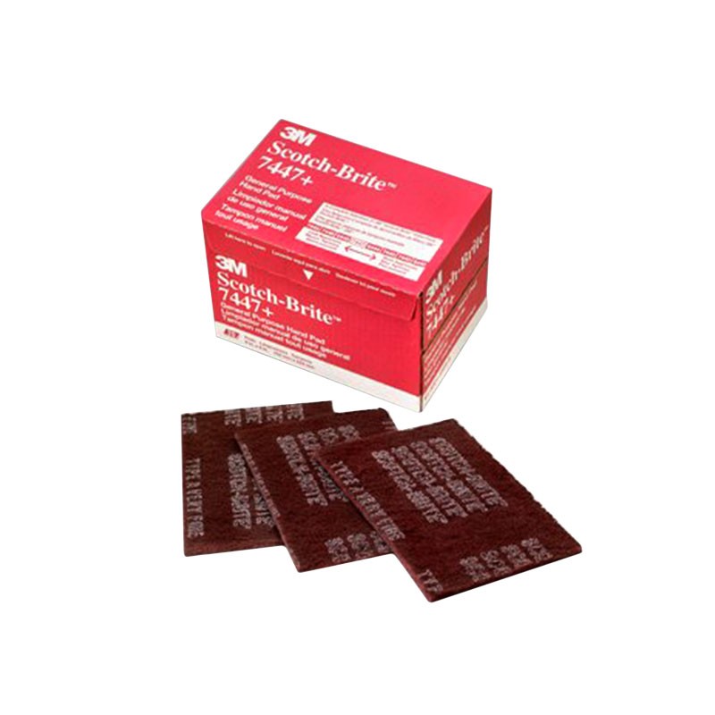 10 pcs : 61500190709 - G PURP HAND PAD 7447B 6X9' 11PC