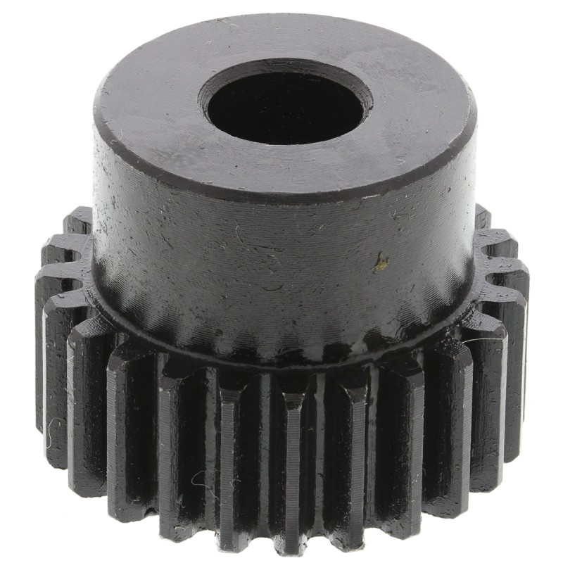 1 pcs - RS PRO Steel 24 Teeth Spur Gear, 1 Module, 8mm Bore Diam, 24mm Pitch Diam, 20mm Hub Diam