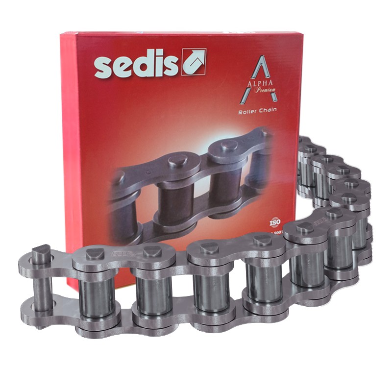 1 pcs - Sedis 12B-1 Simplex Roller Chain, 5m, ALPHA