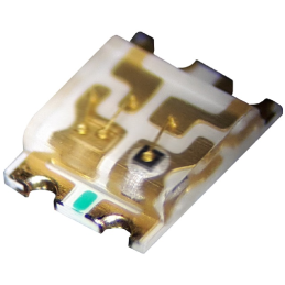 10 pcs : B2G32UYNB20C000213U1930 - LED AMBER/BLUE CLEAR 0605 SMD