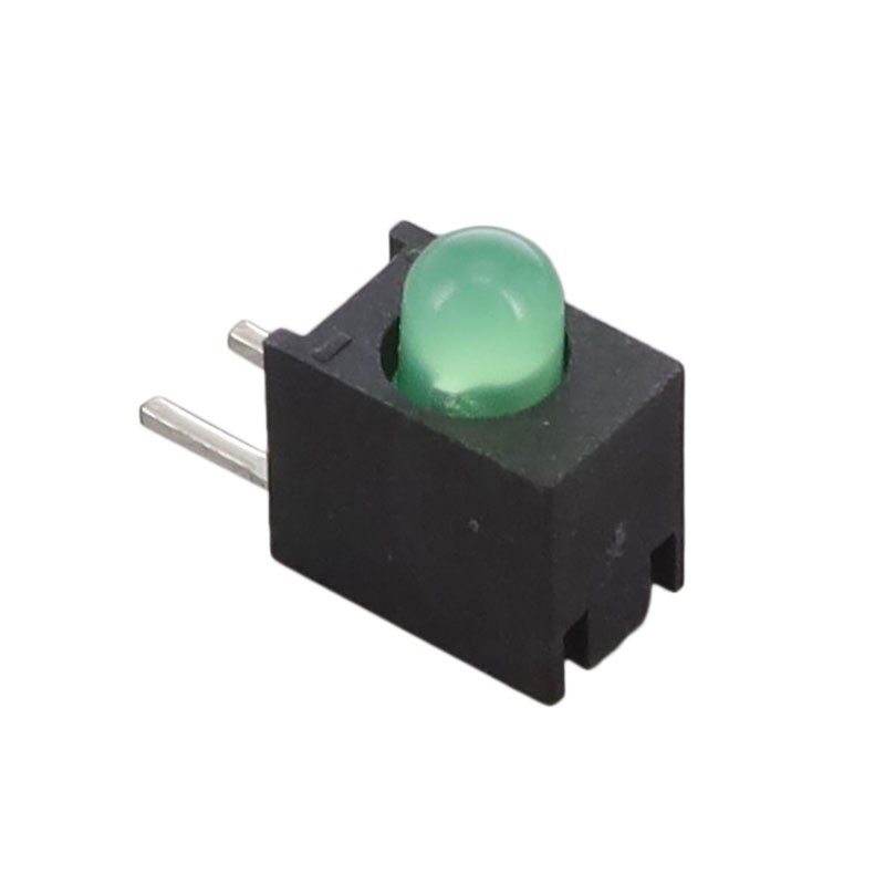 10 pcs : HV-31210/230/SYG-U1930 - LED CBI 3MM GRN RA