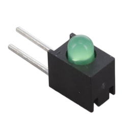 10 pcs : HV-31210/260/SYG-U1930 - LED CBI 3MM GRN RA