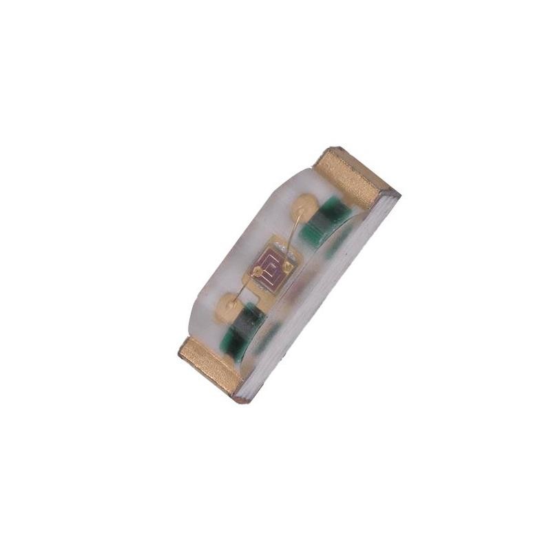 10 pcs : B2161UY--20C000234U1930 - LED AMBER CLEAR SMD R/A
