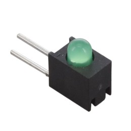 10 pcs : HV-31210/260/SUG-U1930 - LED CBI 3MM GRN RA