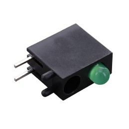 10 pcs : HV-32223/260/SYGX-U1930 - LED CBI 3MM BI-LVL GRN RA