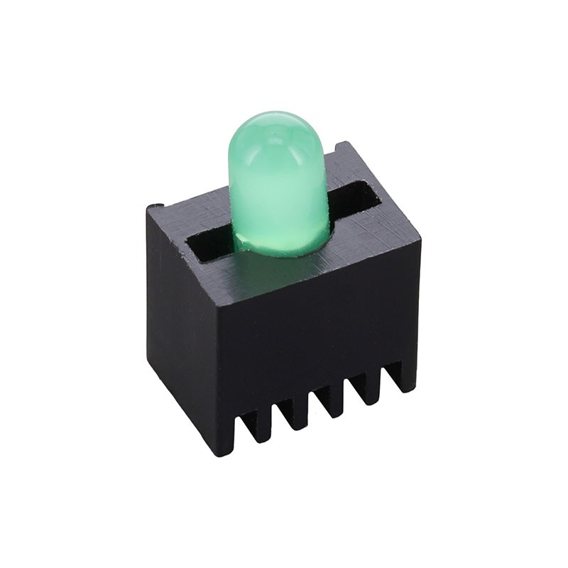 10 pcs : HV-315070/326/SYG-U1930 - LED CBI 3MM GRN SMD RA