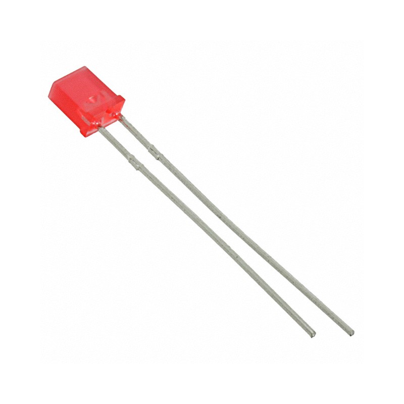 10 pcs : MT112TB-RG-A - LED RED DIFF RECT 2MMX4MM T/H