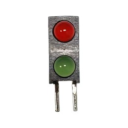 10 pcs : HV-32H307B/260/SYGSUR-U1930 - LED CBI 3MM BI-LVL GRN/RED RA