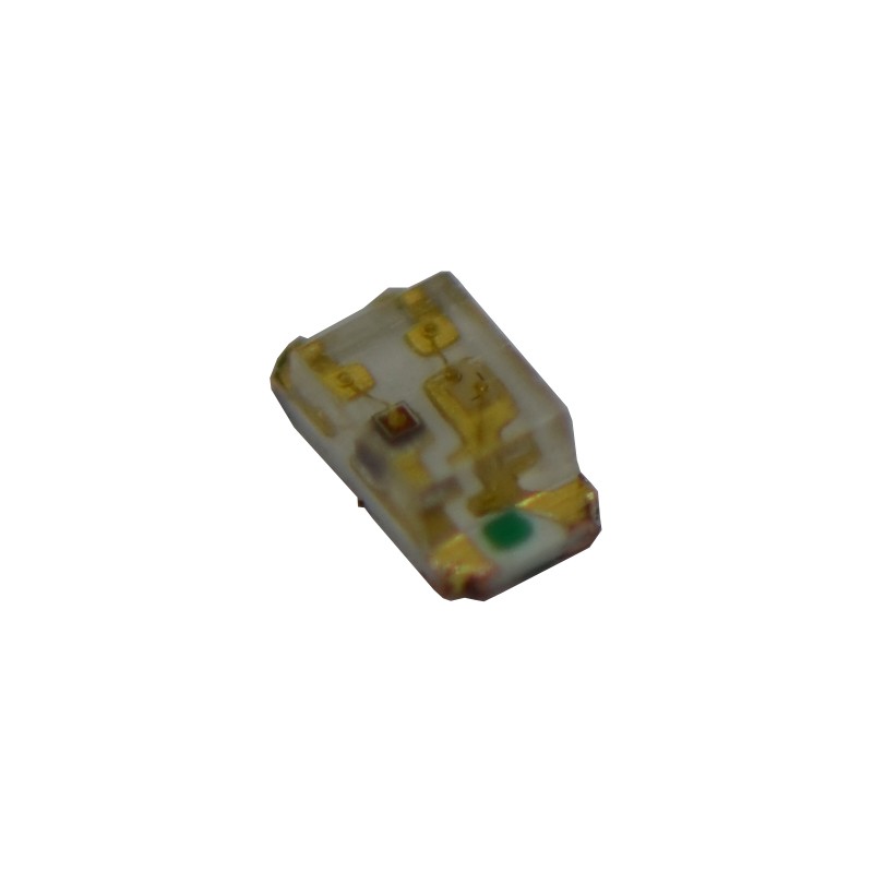 10 pcs : QBLP601-RY - LED RED/YLW CLEAR 0603 SMD