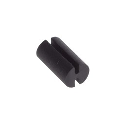 10 pcs : ELM 4-6.5MM - LED HOLDER T1 PVC BLACK
