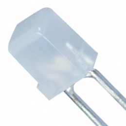 10 pcs : XSMYK43MB - LED YL DIFFUSED ICE CUBE LED T/H