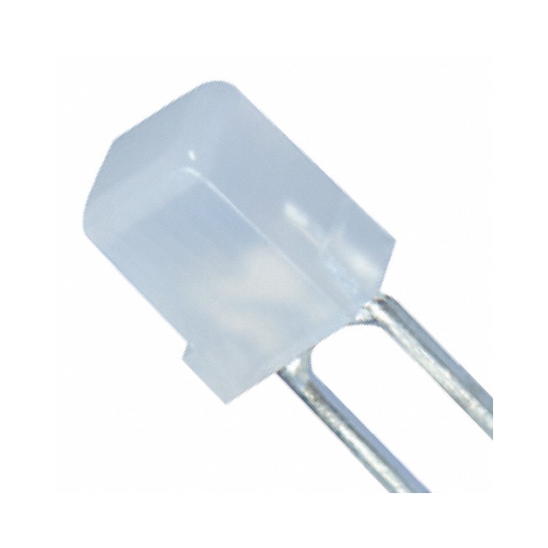10 pcs : XSMYK43MB - LED YL DIFFUSED ICE CUBE LED T/H