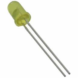 10 pcs : LTL2R3KYD-EM - LED YELLOW DIFFUSED T/H