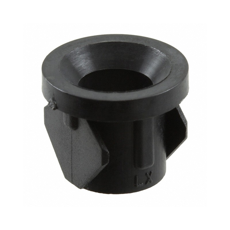 10 pcs : SSH-LXH501 - BEZEL LED PANEL 5MM BLACK NYLON