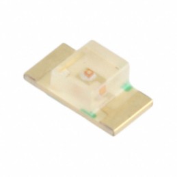 10 pcs : APTR3216SGC - LED GREEN CLEAR 2SMD BOTTOM ENT