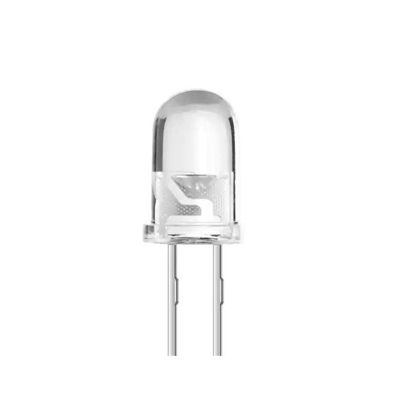10 pcs : XLMDK12W - LED RED CLEAR T-1 3/4 T/H