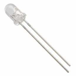 10 pcs : WP7113CGCK - LED GREEN CLEAR T-1 3/4 T/H