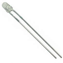 10 pcs : WP710A10SGC - LED GREEN CLEAR T-1 T/H