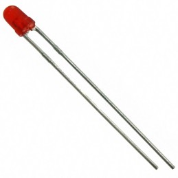 10 pcs : WP710A10ID - LED RED DIFFUSED T-1 T/H