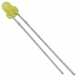 10 pcs : WP3A8YD - LED YELLOW DIFFUSED T-1 T/H