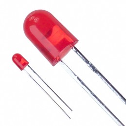 10 pcs : LTL-10223W - LED RED DIFFUSED T/H