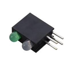 10 pcs : HV-32H307B/260/SYGSYGSURM-U1930 - LED CBI 3MM BI-LVL GRN/RED RA