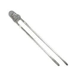 10 pcs : QBL7R30C - LED RED CLEAR T-1 T/H