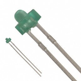 10 pcs : LTL-709L - LED GREEN DIFFUSED T/H