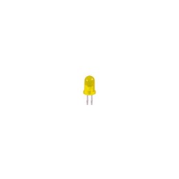 10 pcs : WP7113SYDK - LED YELLOW DIFFUSED T-1 3/4 T/H