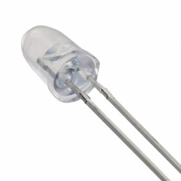 10 pcs : MV8316 - LED YELLOW CLEAR T-1 3/4 T/H
