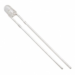 10 pcs : WP710A10SYCK - LED YELLOW CLEAR T-1 T/H