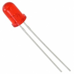 10 pcs : WP7113IT - LED RED CLEAR T-1 3/4 T/H