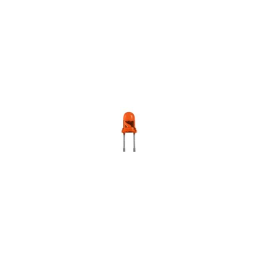10 pcs : WP132XNT - LED ORANGE CLEAR T-1 T/H