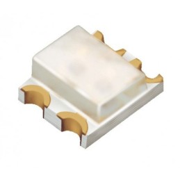 10 pcs : 19-22/R6G6C-A32/2T - LED RED/YLW-GRN CLEAR 4SMD