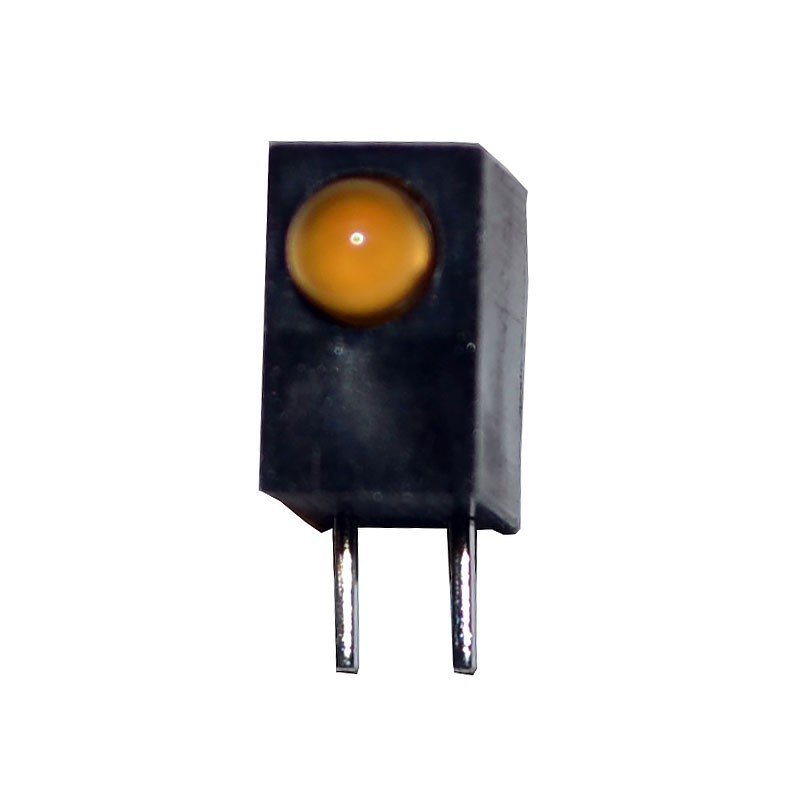 10 pcs : QBL7OA80D-MP4A - LED CBI 3MM ORNG DIFF RA