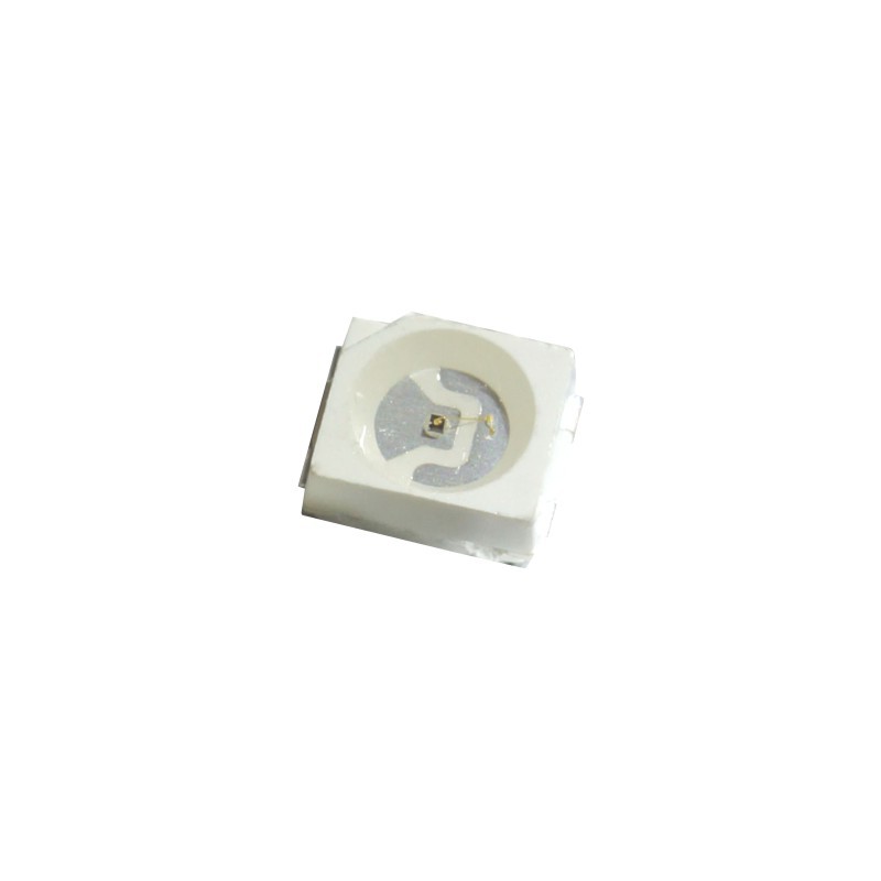 10 pcs : QBLP670-AG1 - LED GREEN CLEAR 2PLCC SMD