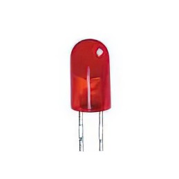 10 pcs : WP1503SURDK - LED RED DIFFUSED T-1 3/4 T/H